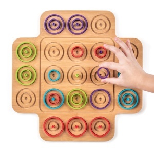 JOC MARBLES OTRIO DELUXE EDITION DIN LEMN - Img 2