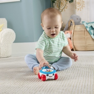Jucarie de impins Fisher Price - Corn Popper - Img 5