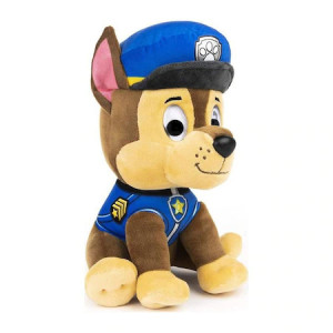 Jucarie de plus Paw Patrol - Chase, 22.8 cm - Img 3