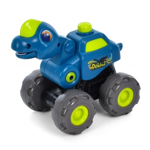 Jucarie pentru dezvoltare timpurie a Copiilor, Vehicule Dinozauri cu Sistem Pull-Back - Img 4