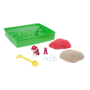 KINETIC SAND PATRULA CATELUSILOR FILMUL CU DINOZAURI SET VANATOARE PIETRE PRETIOASE - Img 3