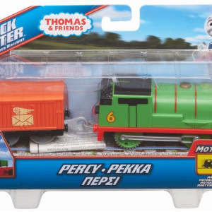 Locomotiva motorizata Thomas & Friends - Trackmaster, Percy cu vagon