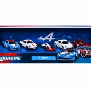 MAJORETTE SET 5 MASINUTE METALICE ALPINE SCARA 1 LA 64