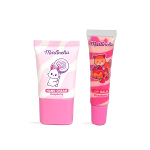 MARTINELIA YUMMY SET CREMA DE MAINI SI BALSAM DE BUZE - Img 2