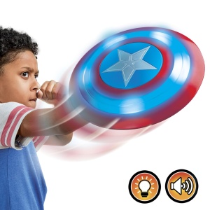 MARVEL AVENGERS DOOMSDAY SCUTUL LUI CAPTAIN AMERICA CU LUMINI SI SUNETE - Img 3