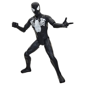 MARVEL SPIDER MAN TITAN SERIES FIGURINA SPIDER MAN CU COSTUM NEGRU - Img 3