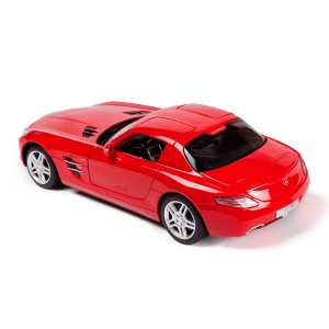 MASINA CU TELECOMANDA MERCEDES-BENZ SLS ROSU SCARA 1 LA 14 - Img 6