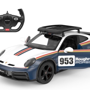 MASINA CU TELECOMANDA PORSCHE 911 DAKAR SCARA 1 LA 14 - Img 2