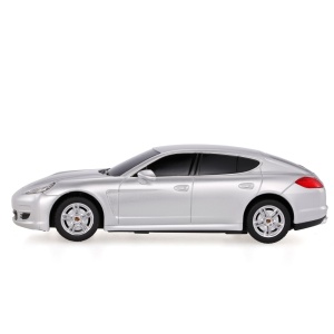 MASINA CU TELECOMANDA PORSCHE PANAMERA ARGINTIU CU SCARA 1 LA 24 - Img 5