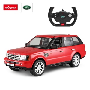 MASINA CU TELECOMANDA RANGE ROVER SPORT ROSU CU SCARA 1 LA 14 - Img 6