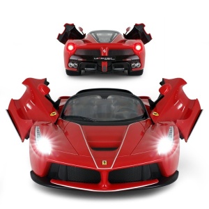 Mașină cu telecomandă Rastar LaFerrari Aperta, roșie, 1:14, 33.5x14.7x10.8cm - Img 7