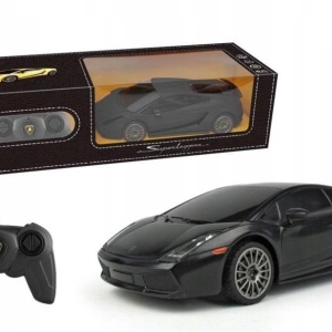 Mașină cu telecomandă Rastar Lamborghini Superleggera, 1:24, negru, 18.9x9.2x5.2cm