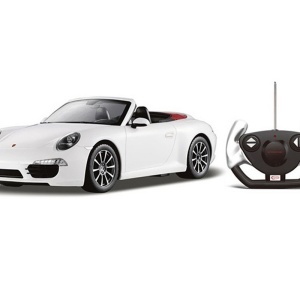 Mașină cu telecomandă Rastar Porsche Carrera S, alb, 1:12, 40.3x18.9x10.2cm - Img 2