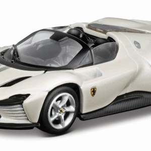 Mașinuță metalică Maisto Ferrari Daytona SP3, 1:64, detalii autentice, multicolor, 8.5x4x3.5cm