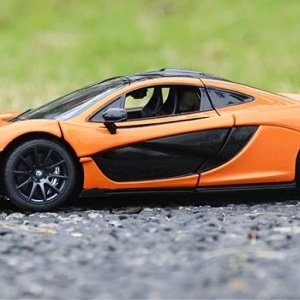 Masinuta Metalica Rastar, McLaren P1 Portocaliu Scara 1:24 - Img 7