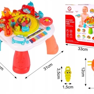 Masuta Interactiva cu Panou Educativ si Pian, MalPlay - Img 14