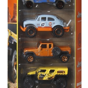 MATCHBOX SET 5 MASINUTE METALICE MBX NO ROAD NO PROBLEM SCARA 1:64