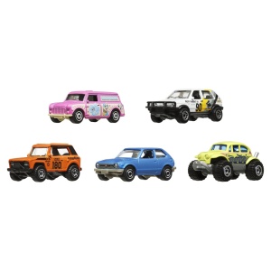 MATCHBOX SET 5 MASINUTE METALICE MBX RETRO SCARA 1 LA 64 - Img 2