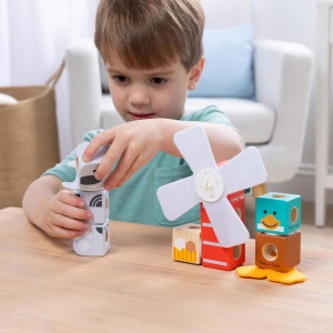 MELISSA AND DOUG SET DE CONSTRUCTIE PRIETENII DE LA FERMA - Img 3