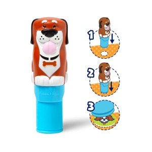 MELISSA AND DOUG SET DE JOACA AUTOCOLANTE SI STAMPILA CU CATELUS REINCARCABILA - Img 9
