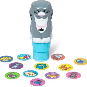 MELISSA AND DOUG STICKER WOW SET DE JOACA AUTOCOLANTE SI STAMPILA PISICA - Img 2