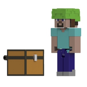 MINECRAFT CRAFT A BLOCK FIGURINA STEVE 8CM - Img 4