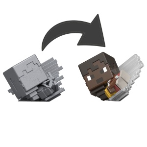 MINECRAFT MINI MODE SET EXPLORARE MINIERA PREPARAREA POTIUNILOR ALB - Img 9