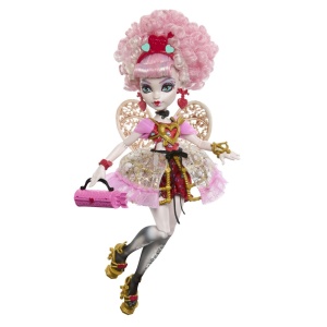 MONSTER HIGH ANIVERSARE DULCE SI INFRICOSATOARE PAPUSA CUPID ASTERIA CU ACCESORII - Img 3