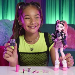 MONSTER HIGH PAPUSA DRACULAURA CU ACCESORII - Img 5