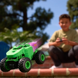 MONSTER JAM MARVEL CAMION GIGANT RC CU TELECOMANDA INCREDIBILUL HULK - Img 4