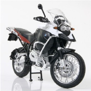 MOTOCICLETA METALICA BMW RS1200 GS ROSU SCARA 1 LA 9 - Img 6