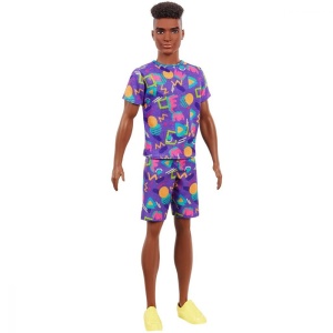 PAPUSA BAIAT FASHIONISTAS CU TINUTA LEJERA MULTICOLORA - Img 2
