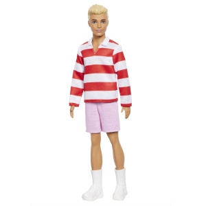 Papusa Barbie Fashionistas, Ken cu Bluza Polo
