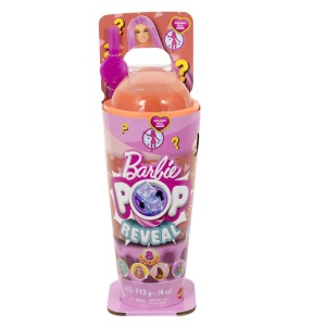 Papusa Barbie Pop Reveal Mango Mochi, Bubble Tea