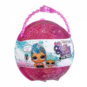 Papusa LOL Surprise Glitter Color Change, Pearl Surprise, Mov