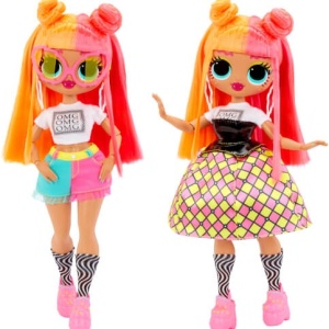 Papusa LOL Surprise OMG HoS Doll Neonlicious - Img 7