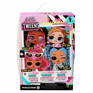 Papusa LOL Surprise Tweens, Fancy Gurl, 15 surprize - Img 3