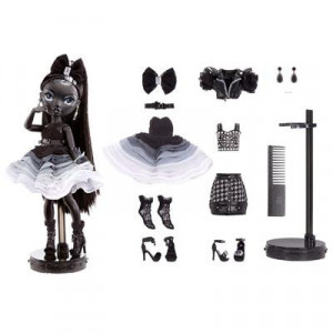 Papusa Rainbow High Shadow High Doll, Shanelle Onyx - Img 5