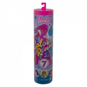 Papusa surpriza Barbie Color Reveal, Tinute monocromatice - Img 2