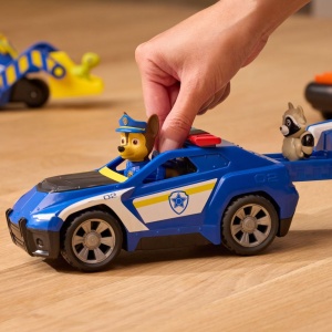 PATRULA CATELUSILOR CAUTARE SI SALVARE SET FIGURINA CHASE SI VEHICUL MASINA DE POLITIE - Img 4