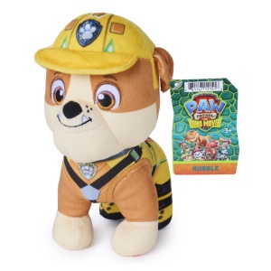 PATRULA CATELUSILOR FILMUL CU DINOZAURI PUP PALS FIGURINA DE PLUS RUBBLE