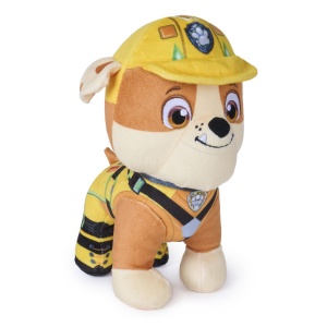 PATRULA CATELUSILOR FILMUL CU DINOZAURI PUP PALS FIGURINA DE PLUS RUBBLE - Img 4
