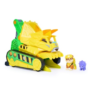 PATRULA CATELUSILOR FILMUL CU DINOZAURI SET BULDOZER CU FIGURINA RUBBLE SI ACCESORII - Img 3
