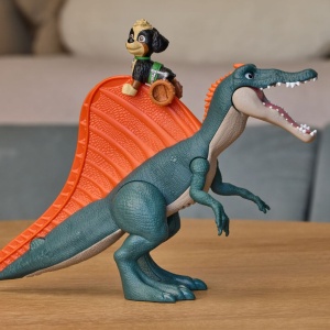 PATRULA CATELUSILOR FILMUL CU DINOZAURI SET DE JOACA DINO RISE AND ROLL CU FIGURINA - Img 7