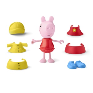 PEPPA PIG SET FIGURINA SI ACCESORII VESTIMENTARE PURCELUSA PEPPA PIG 15CM - Img 3