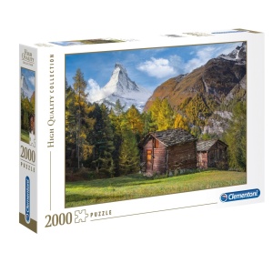 Puzzle Clementoni - Fascination with Matterhorn, 2000 piese