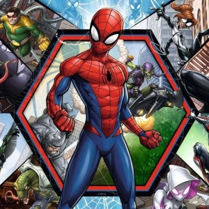 PUZZLE MARVEL SPIDER MAN 4X100 - Img 6