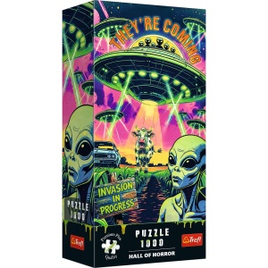 PUZZLE TREFL 1000 PREMIUM PLUS SALA GROAZEI OZN-URI