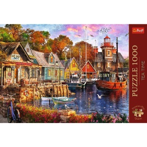 PUZZLE TREFL 1000 PREMIUM PLUS TEA TIME PORTUL MINUNAT - Img 3