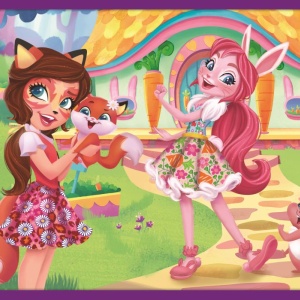 PUZZLE TREFL 10IN1 AVENTURILE ENCHANTIMALS - Img 2